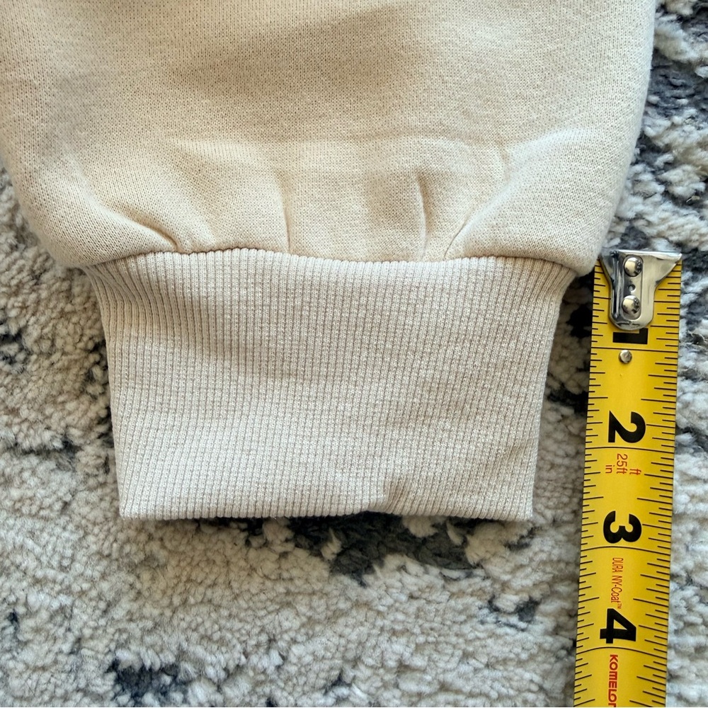 NWT-Trendy Queen Woman’s Beige Oversized Hoodie/Sweatshirt Fleece Pullover Sz XL - Picture 12 of 16